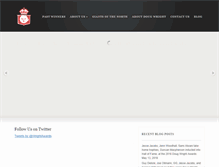 Tablet Screenshot of dougwrightawards.com